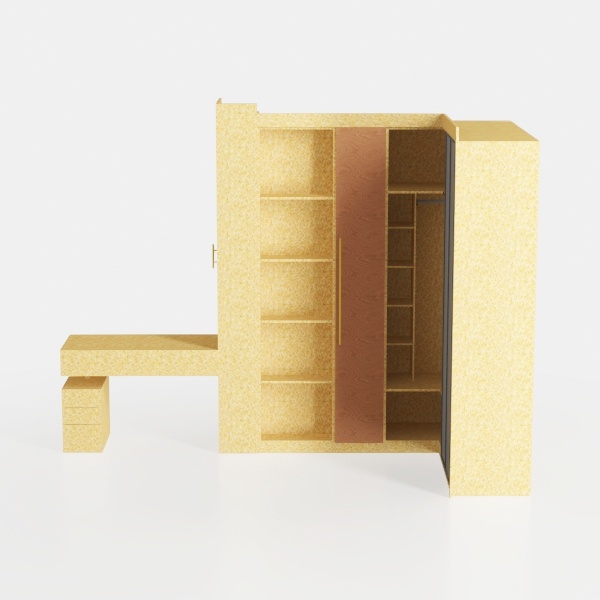 Jonti-Craft 5946JC Hideaway Storage Mobile Cabinet