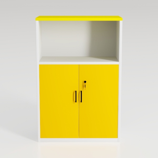 Storage Cabinet with Power Strip Rechargeable USB