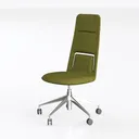 Humanscale Freedom Office Chair with Headrest - Er Left 45 Degree View