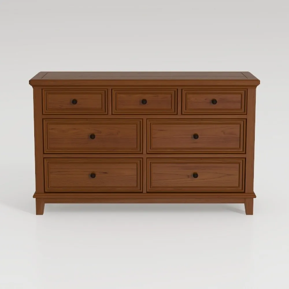 Solid Wood Storage Cabinet 51.9" W, 16.9" D, 31.7"