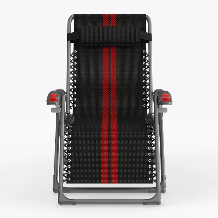 Modern Metal Fabric Zero Gravity Lounge Chair 3D Model