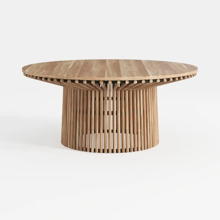 Merax Outdoor Dining Table 47.25" Round Extra