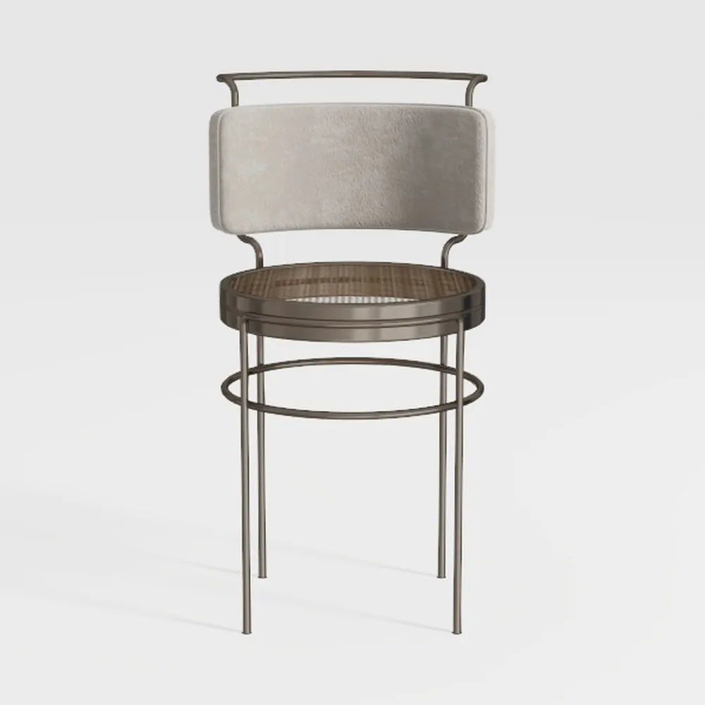 Home Square 26" Swivel Counter Stool in Black and