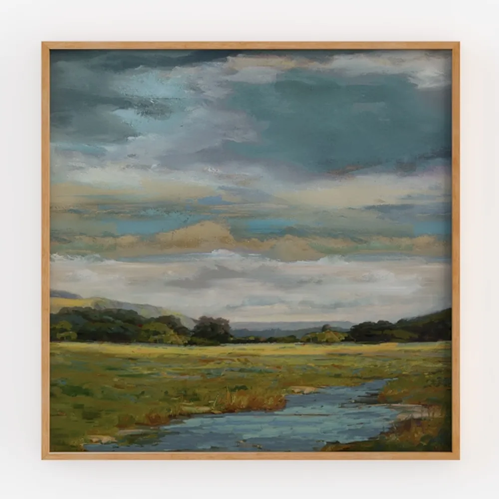 InSimSea Framed Canvas Wall Art Vintage Decor