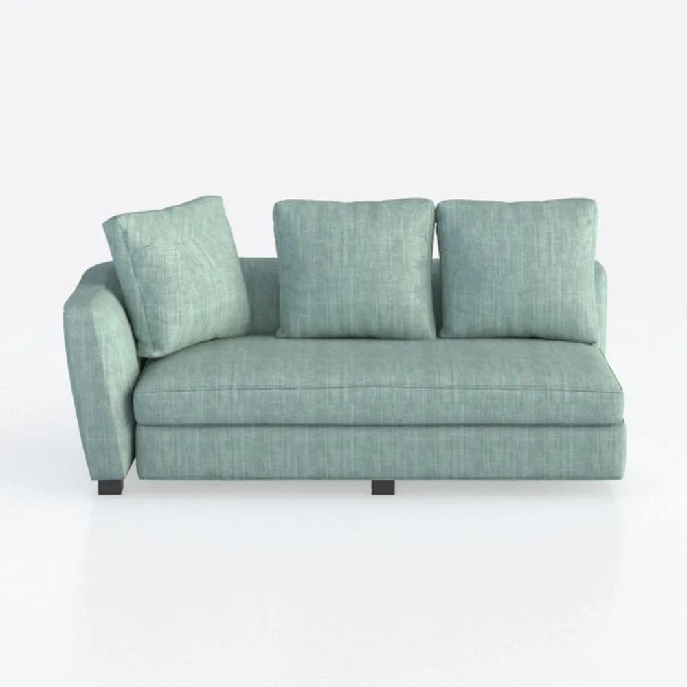 Chenille Accent Chair Set of 2, Comfy Oversized