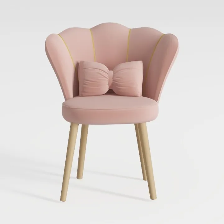 Velvet Accent Chair,Modern Upholstered Leisure