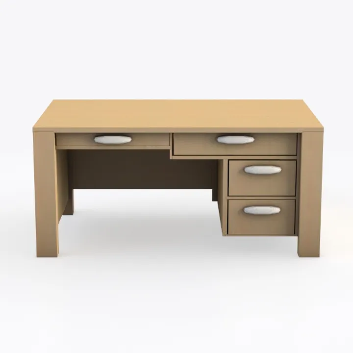 HON Metro Classic Small Office Desk - Right Pedest