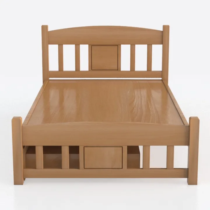 Donco Kids Econo Contemporary Full Honey Bed
