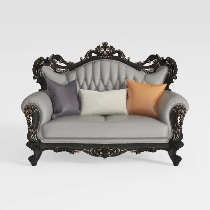 First of a Kind Traditional Loveseat - Victorian C