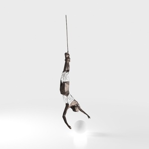 hanging man sculpture-Installation Art