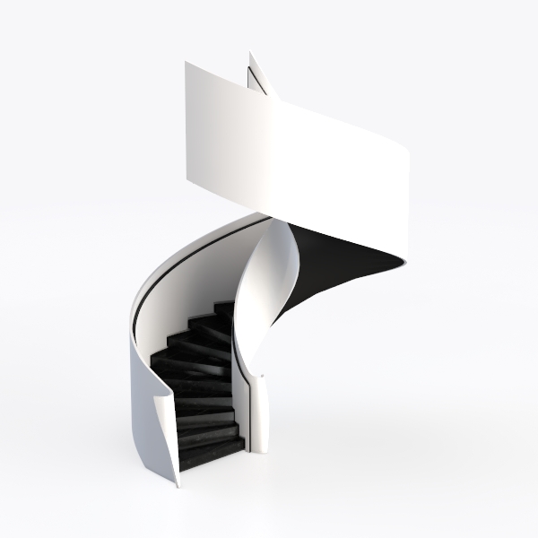 Italian Minimalism-stair 1