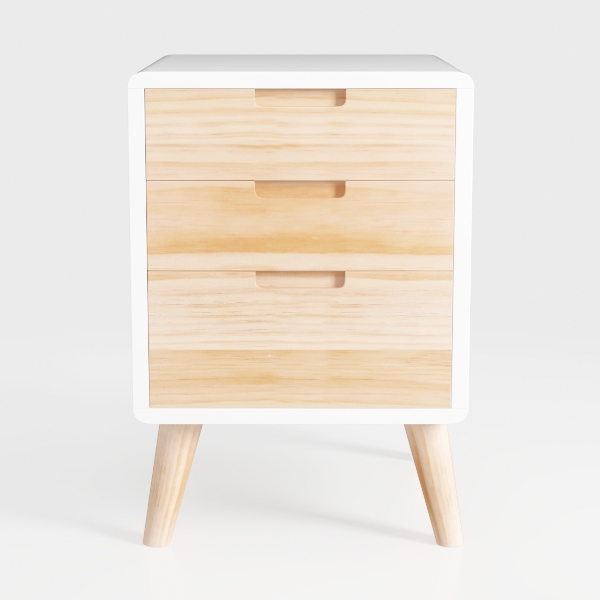 BOWERY HILL Mid-Century Modern Light Oak Brown