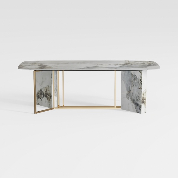 TAPIVA Desk Computer Desks Office Desk Marble Tabl