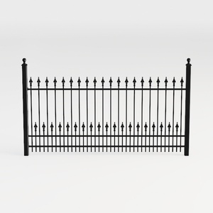 wrought iron fence-Cozy Garden Fences & Gates