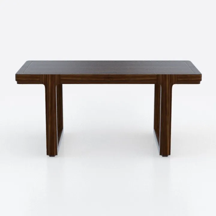 HomVent 63-79" Extendable Dining Room Table, Moder