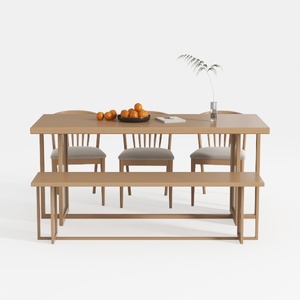 dining table set-Complete Japandi Interior
