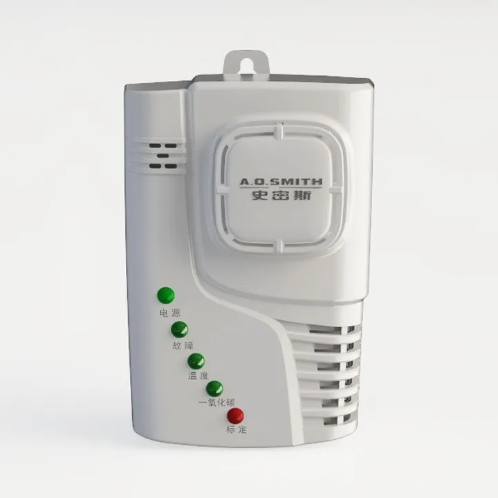 Wall Mounted Carbon Monoxide Detector Alarm 3D Model
