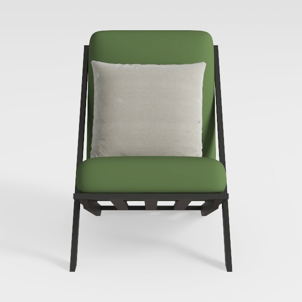 INZOY Braid Accent Chair, Mid Century Modern Accen