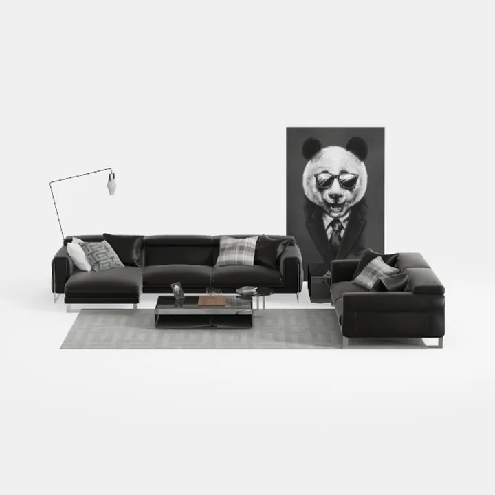 Blackjack Furniture Lorenzo 3 Piece Top Grain 