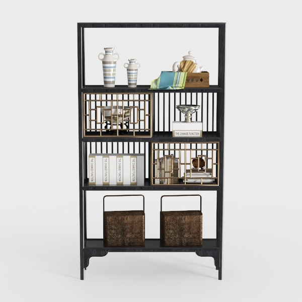 Industrial Metal 4 Tier Shelving for Garage