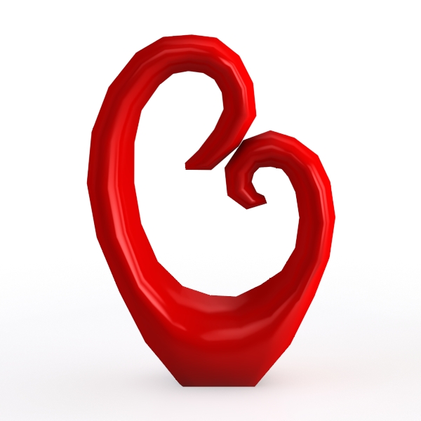 Modern Ceramic Wedding Ornamen