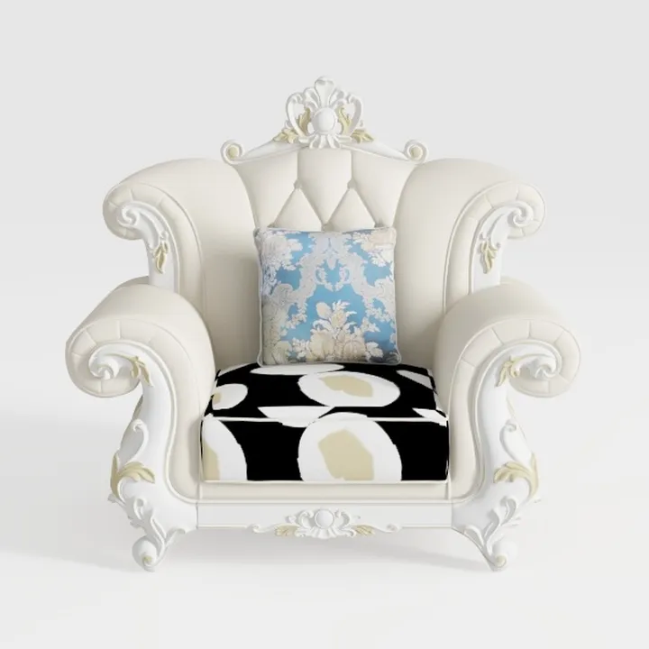 YHKJLYH Sedia a Dondolo per Soggiorno, Camera da Letto, Sedia a Dondolo Imbottita con Base in Legno massello per Ufficio, Salotto, Camera da Letto, Bianco Sporco, Taglia Unica