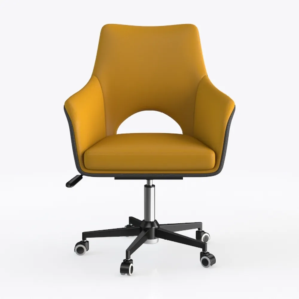 Home Office Chair Mid-Back Swivel Desk Chair with 