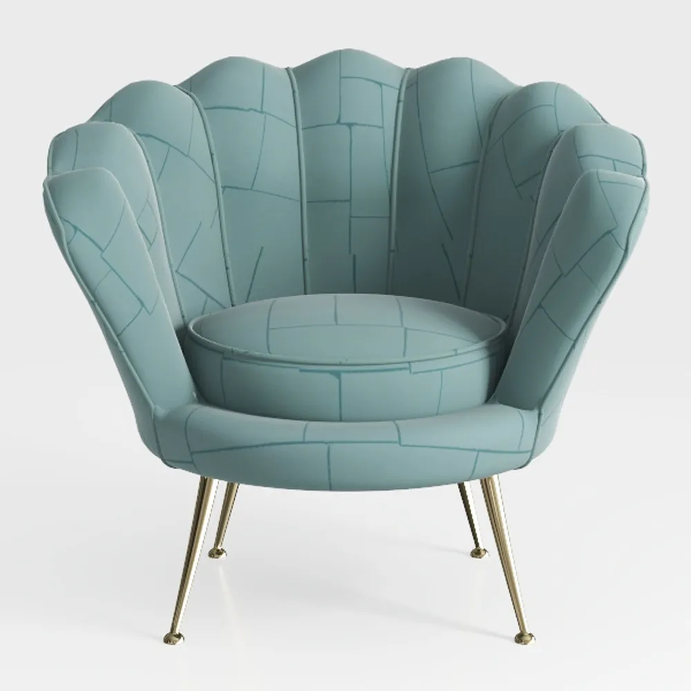 Modern Arm Chair Single Sofa, Soft Living Room