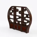 LITTLE TREE Console Table, 70.9" Long Industrial Left 45 Degree View