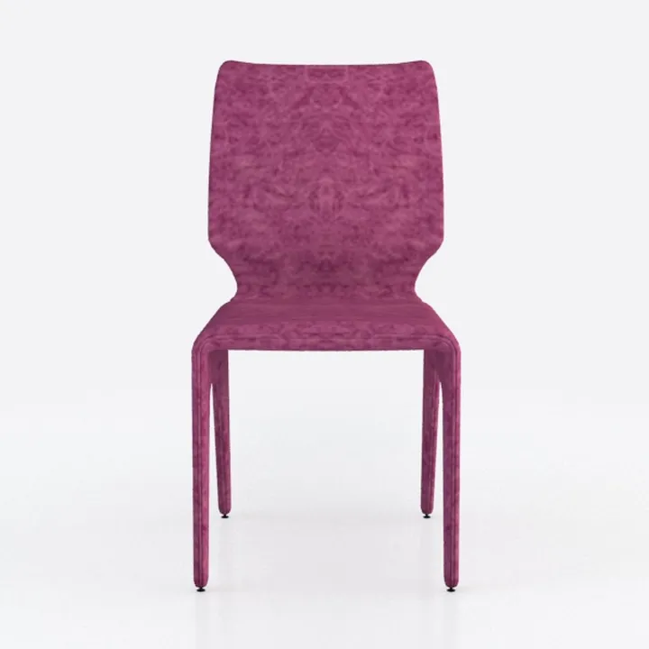 Aoowow Fabric Vintage Upholstered Side Chairs Set 