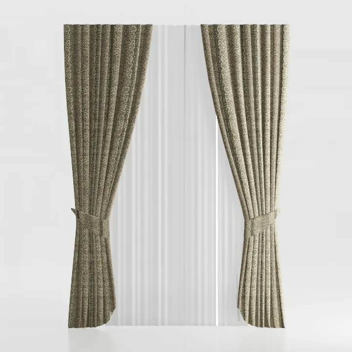 nanbowang Ivory White Velvet Curtains - 52"x 108" 