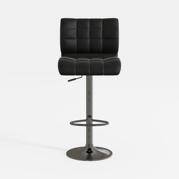 Bar Stools Set of 3, Adjustable Counter Height