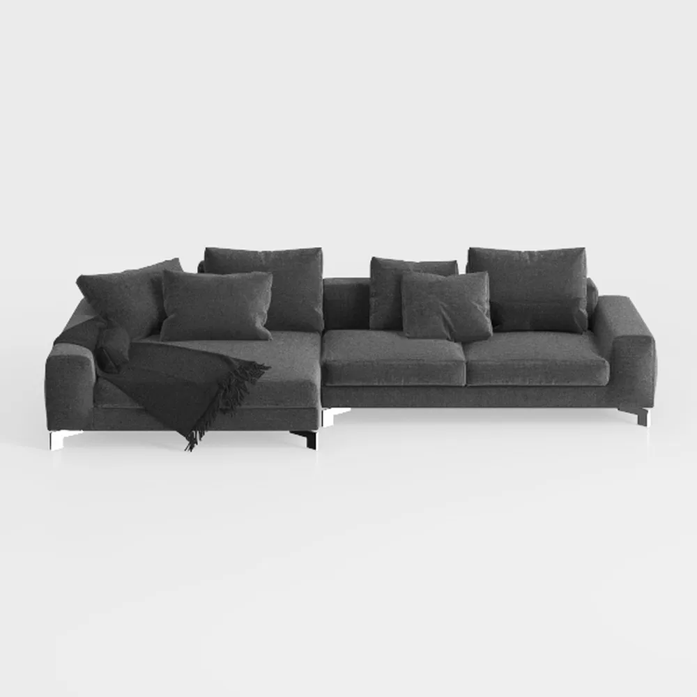 YI DANICA L-Shaped Sectional Couch – Modular with 
