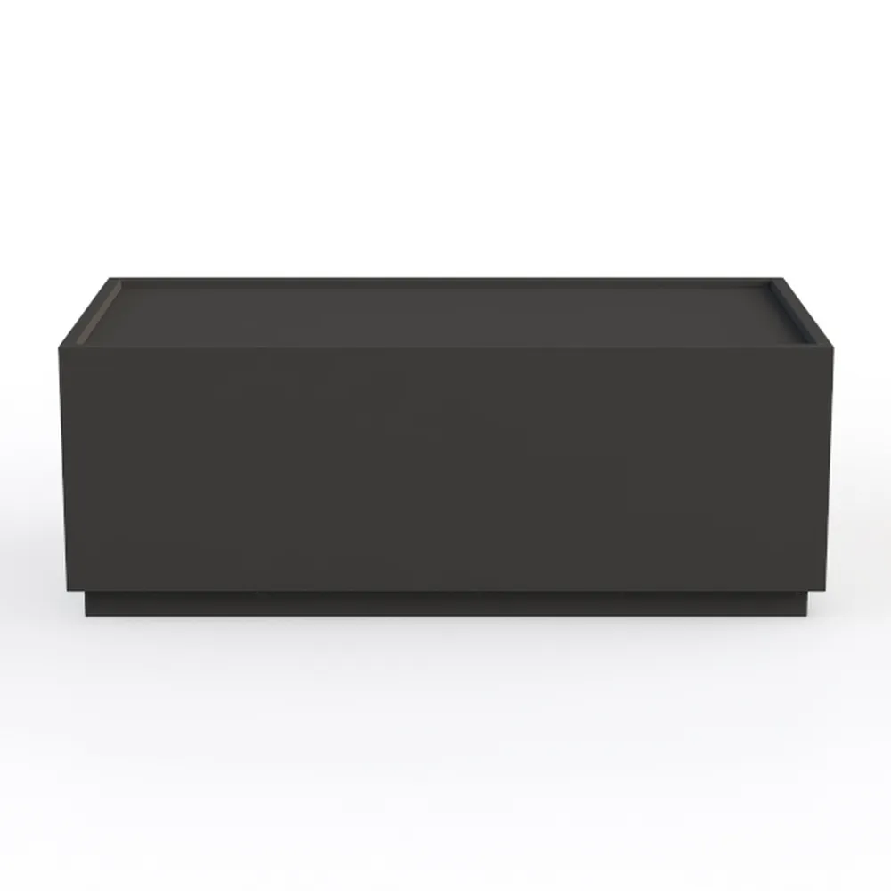 High Gloss Lift Top Table with Led Lights, Led Cof