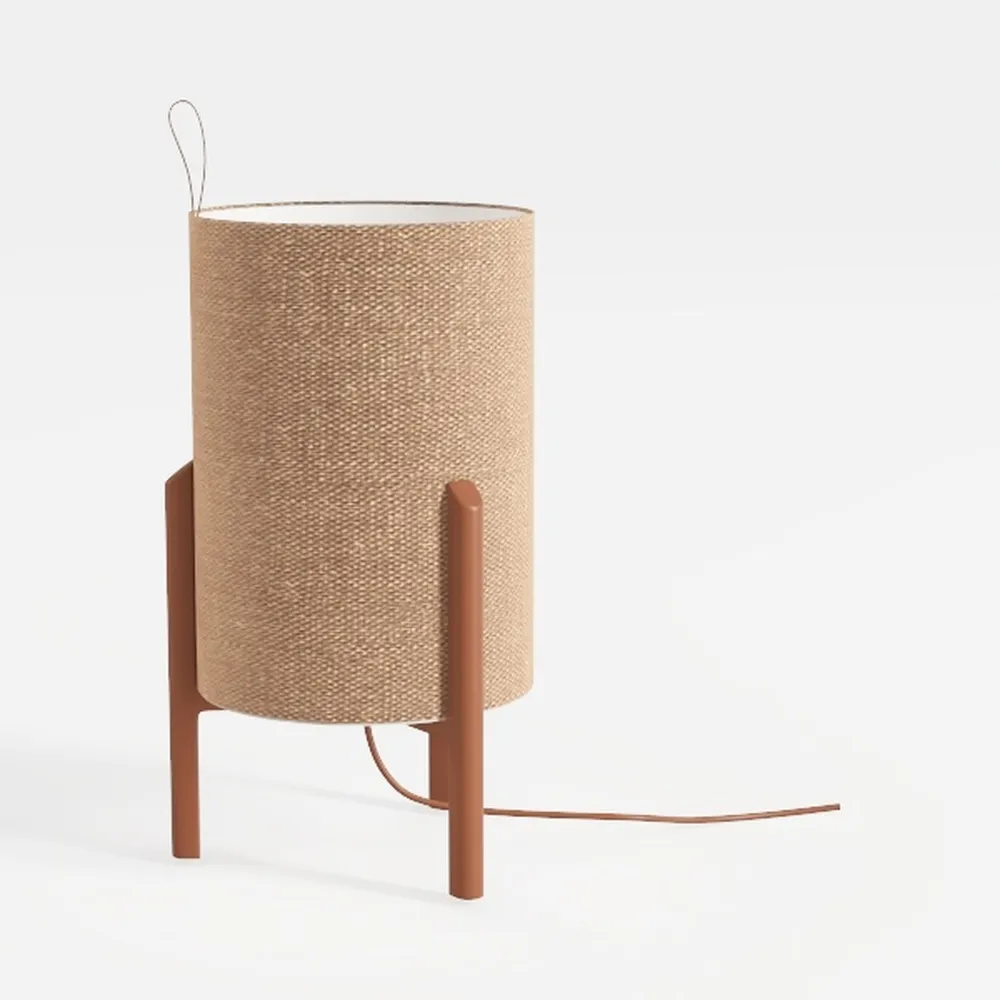 Bedside Table Lamp for Bedroom, Nightstand Wood