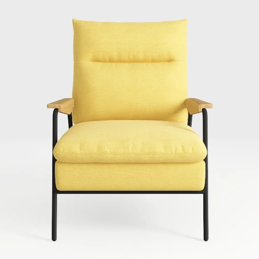 UIXE Corduroy Accent Chairs Set of 2, Modern