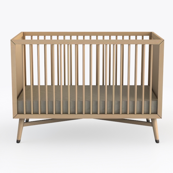 Teddi Drift.wood 4-in-1 Convertible Mini Crib