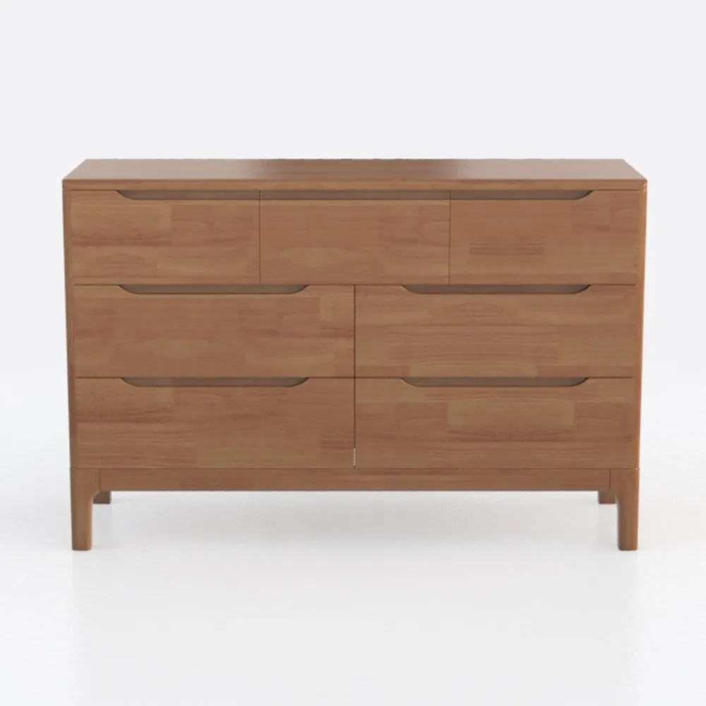 Walker Edison Sloane 6-Drawer Solid Wood Dresser