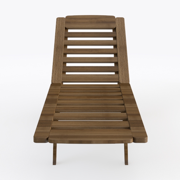 SERWALL Textilene Patio Chaise Lounge Chair Set of