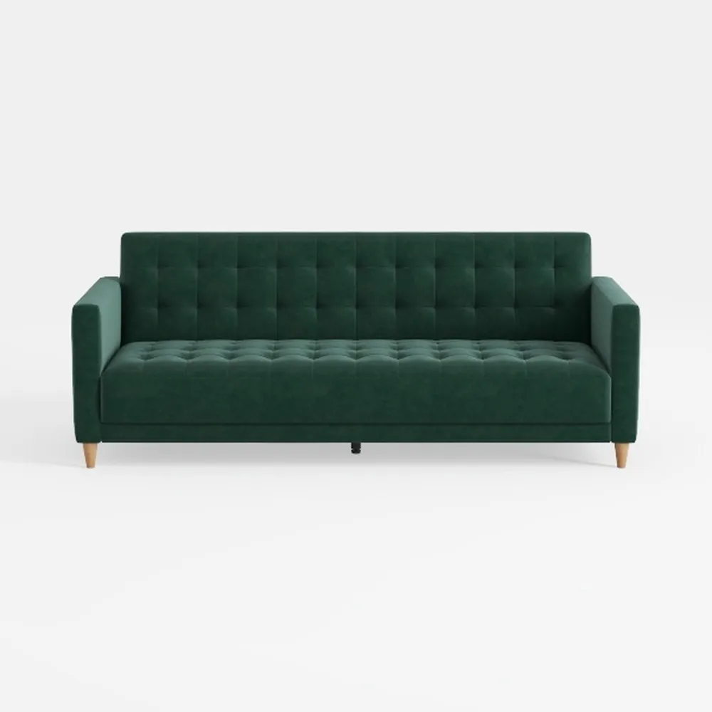 Devion Furniture L-Shaped Polyester Fabric