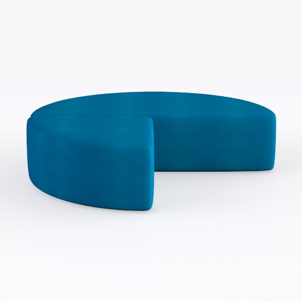 Contessa 97 in. n. Slope Arms Performance Velvet T