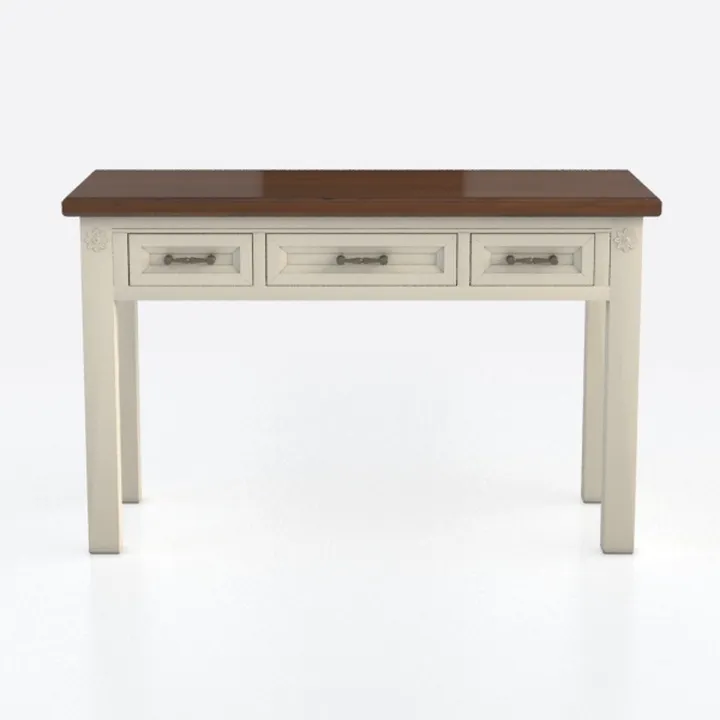 UOCFYK Entryway Table with 3 Drawers, Computer Des
