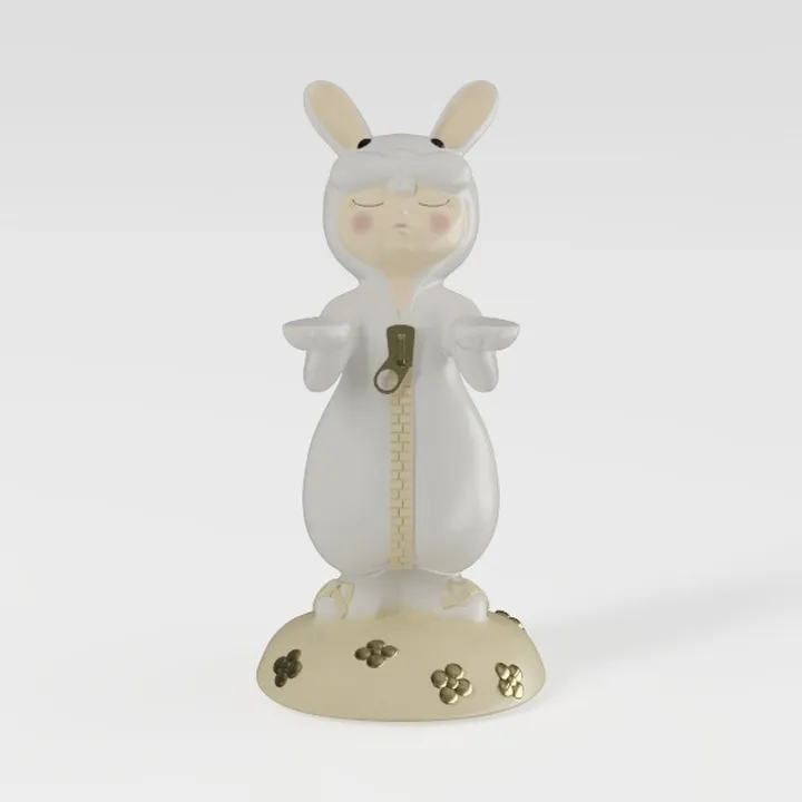 Green Blown Glass Vase, Unique Art Home Decor