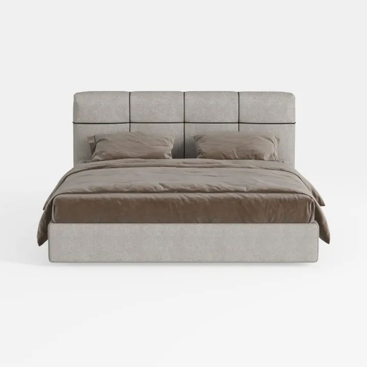 TREATLIFE HOME Modern Platform Queen Bed with Inte