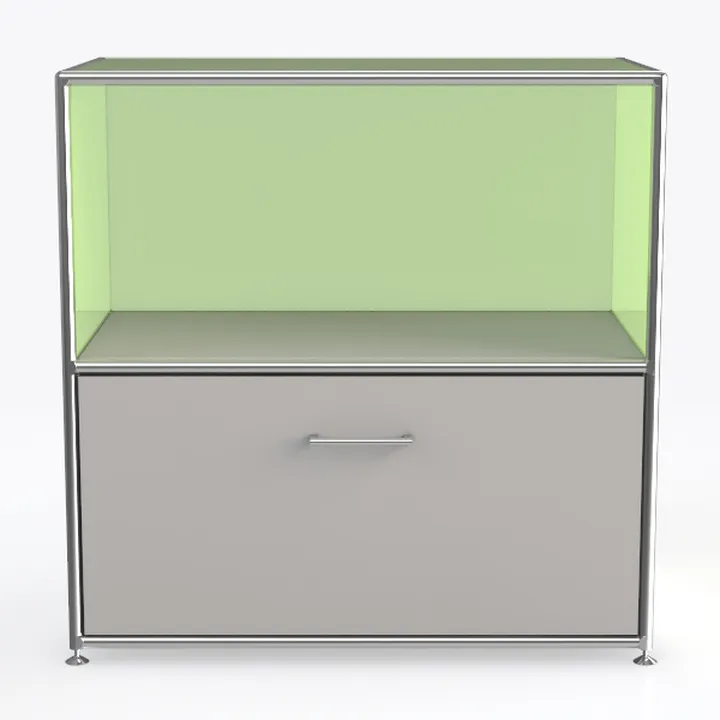 Davea_Bosse storage fold element glas 2OH 80cm green