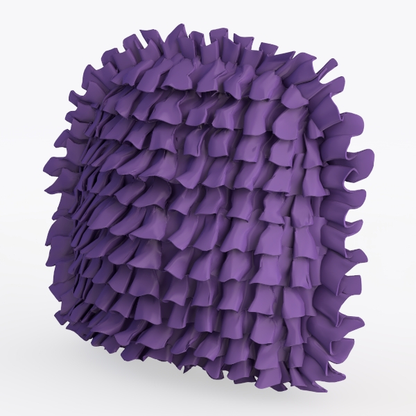 Decorative Throw Pillow Covers 18x18 Inches 3D