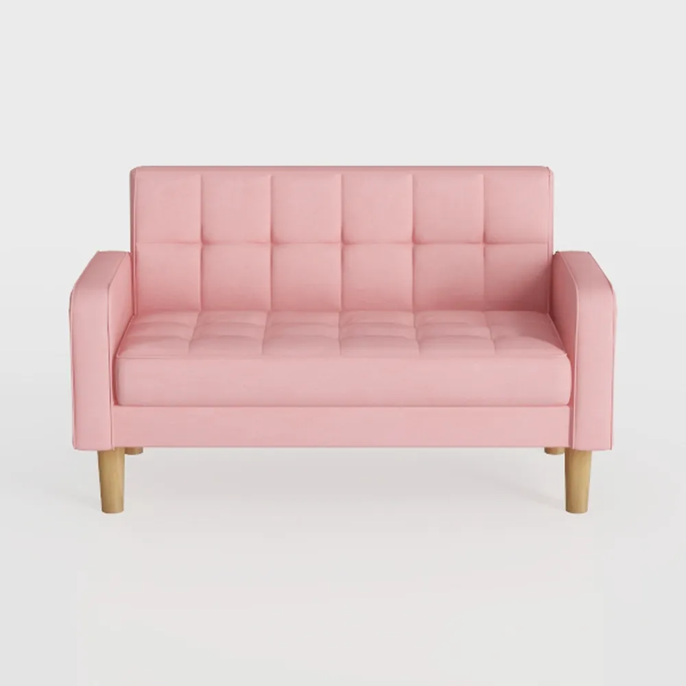 TYBOATLE 65" W Velvet Modern Convertible Folding