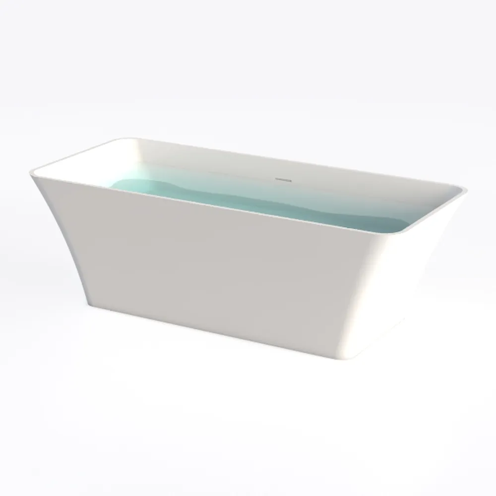 WOODBRIDGE 59" Acrylic Freestanding Bathtub