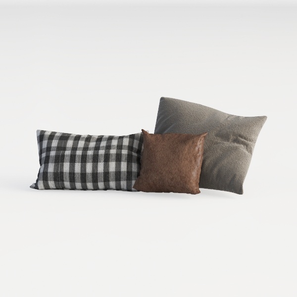 Merrycolor Pack of 2 Faux Leather Pillow Covers