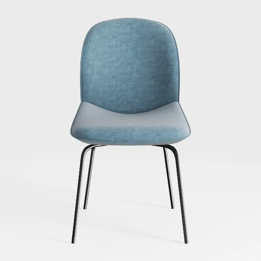 Modern Upholstered Accent Chair, Fully Assembled